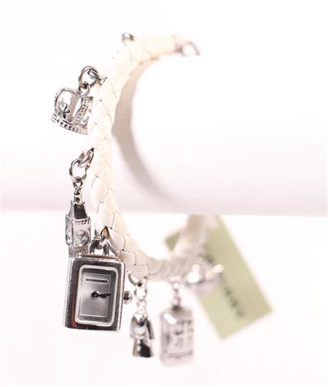 burberry sterling silver charm watch bracelet|Burberry Limited.